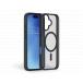 Coque renforcée Magnétique MagSafe iPhone 16 AIR Frost 3m Noire + Garantie à vie