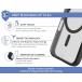 iPhone 16 Plus MagSafe Reinforced Case AIR Frost 3m Black + Lifetime Warranty
