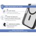 iPhone 16 Pro Max MagSafe Reinforced Case AIR Frost 3m Black + Lifetime Warranty