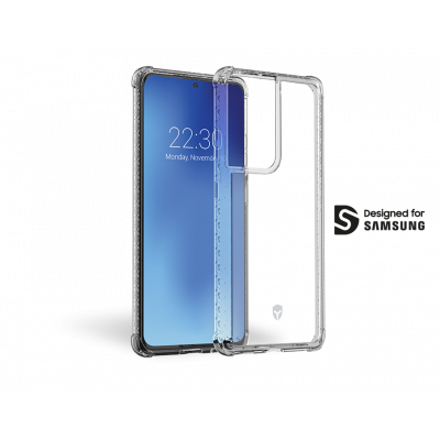 Coque Renforcée Samsung G S21 Ultra 5G AIR Garantie à vie Transparente Force Case