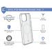 iPhone 13 / 14 MagSafe Reinforced Case AIR 3m Transparent with glitters + Lifetime Warranty