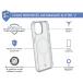 Coque renforcée MagSafe iPhone 13 / 14 AIR 3m Transparente avec Paillettes + Garantie à vie