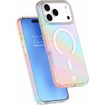 Coque renforc&eacute;e MagSafe iPhone 18 Pro Max / 17 Pro Max AIR 3m Transparente Holographique + Garantie &agrave; vie