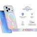 Coque renforc&eacute;e MagSafe iPhone 18 Pro / 17 Pro AIR 3m Transparente Holographique + Garantie &agrave; vie