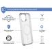 Coque renforcée MagSafe iPhone 13 / 14 AIR 3m Transparente + Garantie à vie