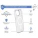 Coque renforcée MagSafe iPhone 15 AIR Origine France Garantie 3m Transparente + Garantie à vie - Origine France Garantie