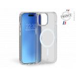 Coque renforcée MagSafe iPhone 15 AIR Origine France Garantie 3m Transparente + Garantie à vie - Origine France Garantie