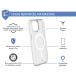 Coque renforc&eacute;e MagSafe iPhone 15 Plus AIR 3m Transparente + Garantie &agrave; vie