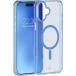 Coque renforc&eacute;e MagSafe iPhone 16 AIR 3m Transparente Bleu + Garantie &agrave; vie - Vrac B2B
