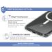 iPhone 16 MagSafe Reinforced Case AIR 3m Transparent with glitters + Lifetime Warranty