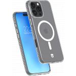 Coque renforc&eacute;e MagSafe iPhone 16 Pro AIR 3m Transparente avec Paillettes + Garantie &agrave; vie