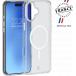 Coque renforc&eacute;e MagSafe iPhone 16 Plus AIR Origine France Garantie 3m Transparente + Garantie &agrave; vie - Origine France Garantie