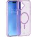 Coque renforc&eacute;e MagSafe iPhone 16 AIR 3m Transparente Rose + Garantie &agrave; vie - Vrac B2B