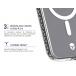 Coque renforc&eacute;e MagSafe iPhone 17 AIR Origine France Garantie 3m Transparente + Garantie &agrave; vie - Origine France Garantie
