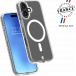 Coque renforc&eacute;e MagSafe iPhone 17 AIR Origine France Garantie 3m Transparente + Garantie &agrave; vie - Origine France Garantie