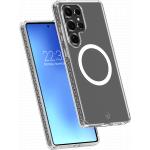 Coque renforc&eacute;e MagSafe Samsung Galaxy S25 Ultra AIR XTREM 4m Norme Militaire MIL-STD 810G Transparente + Garantie &agrave; vie