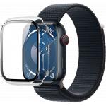 Coque renforcée Apple Watch 7/8/9 45mm avec écran tactile 45mm Transparente + Garantie à vie