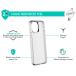 Coque renforc&eacute;e iPhone 12 / 12 Pro FEEL Origine France Garantie 2m Transparente + Garantie &agrave; vie - Origine France Garantie