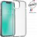 Coque renforc&eacute;e iPhone 14 Plus FEEL Origine France Garantie 2m Transparente + Garantie &agrave; vie - Origine France Garantie