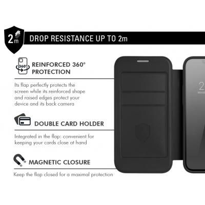iPhone 15 Pro MagSafe Reinforced Folio 2m Black + Lifetime Warranty