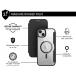 iPhone 15 Plus MagSafe Reinforced Folio 2m Black + Lifetime Warranty