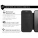 Folio renforcé MagSafe iPhone 16 Pro 2m Noir + Garantie à vie
