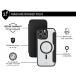 iPhone 16 Pro Max MagSafe Reinforced Folio 2m Black + Lifetime Warranty