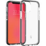 Coque renforc&eacute;e iPhone 12 / 12 Pro LIFE 3m Transparente Contour Noir + Garantie &agrave; vie
