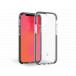 Coque renforcée iPhone 12 / 12 Pro LIFE 3m Transparente Contour Noir + Garantie à vie