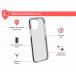 Coque renforcée iPhone 12 Pro Max LIFE 3m Transparente Contour Noir + Garantie à vie