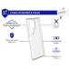 Coque renforc&eacute;e Samsung Galaxy S24 Ultra PULSE Origine France Garantie 3m Transparente + Garantie &agrave; vie - Origine France Garantie
