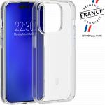 Coque renforc&eacute;e iPhone 15 Pro PULSE Origine France Garantie 3m Transparente + Garantie &agrave; vie - Origine France Garantie