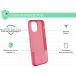 Coque renforcée iPhone 12 mini PURE 1m Rouge + Garantie à vie