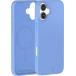 Coque renforc&eacute;e MagSafe iPhone 16 SILICONE 2m Bleue + Garantie &agrave; vie