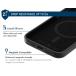 iPhone 16 Pro MagSafe Reinforced Case Silicone 2m Black + Lifetime Warranty