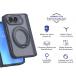 Coque renforc&eacute;e MagSafe iPhone Duo AIR XTREM DUO + Anneau Stand 360&deg; 2m Norme Militaire MIL-STD 810G Night Sky + Garantie &agrave; vie