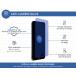 Protège écran iPhone SE 2022/SE/8/7/6S/6 Plat Anti Lumière Bleue - Garanti à vie Force Glass