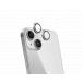 Protège lentilles iPhone 14 / 14 Plus x2 Verre trempé Argent + Garantie à vie - Certifié GRS