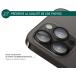 Protège lentilles iPhone 15 Pro / 15 Pro Max / 14 Pro / 14 Pro Max x3 Verre trempé Noir + Garantie à vie - Certifié GRS