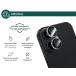 iPhone 16 / 16 Plus Lens protectors x2 Tempered glass Silver + Lifetime Warranty - GRS Certified