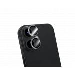 Protège lentilles iPhone 16 / 16 Plus x2 Verre trempé Argent + Garantie à vie - Certifié GRS