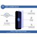 Protège écran iPhone 12 mini Anti Lumière Bleue Verre organique + Garantie à vie
