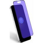 Protège écran iPhone 16 Plus / 15 Plus / 14 Pro Max Anti Lumière Bleue 2.5D Verre organique + Garantie à vie - Certifié GRS