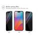 iPhone 16 Pro / 17 Screen protector Private 2.5D Organic glass + Lifetime Warranty - GRS Certified