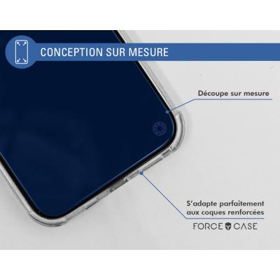 Protège écran iPhone 13 mini Anti Lumière Bleue Verre organique + Garantie à vie