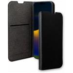 Etui Folio Wallet iPhone 15 Pro Max Noir - 65% Plastique recyclé Certifié GRS Bigben