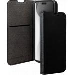 Folio iPhone 16 Pro Max Wallet Fonction Stand Noir - Certifié GRS