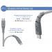 Ultra-reinforced USB C / USB C Cable 5A 2m PD 100W Gray + Lifetime Warranty