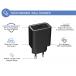 25W USB C PD Power Delivery Wall Charger Black - Lifetime Warranty Force Power Lite