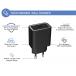 USB C Charger 25W Power Delivery Black + Lifetime Warranty